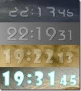 XClock,数字时钟,桌面小工具
