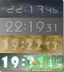 XClock,数字时钟,桌面小工具