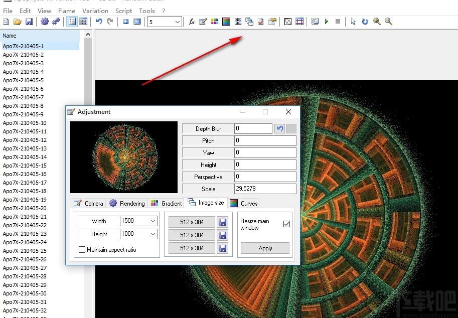 Apophysis 7x下载,Apophysis,图像处理,图片编辑,分形图像生成工具