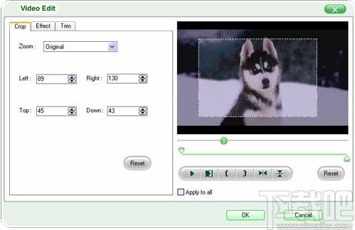 iOrgSoft DVD to Zune Converter,视频格式转换,转换器