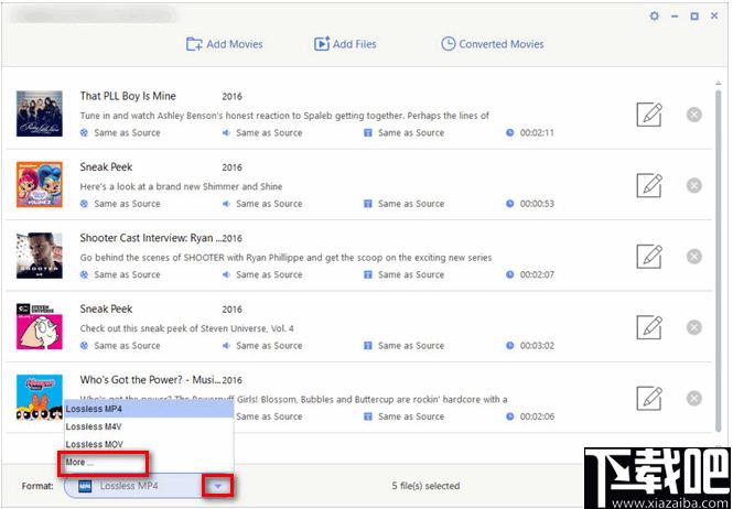 NoteBurner Video Converter下载,M4V转换,视频转换,格式转换