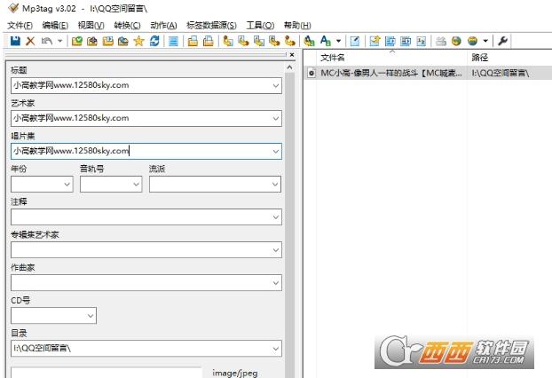 Mp3tag,编辑器.